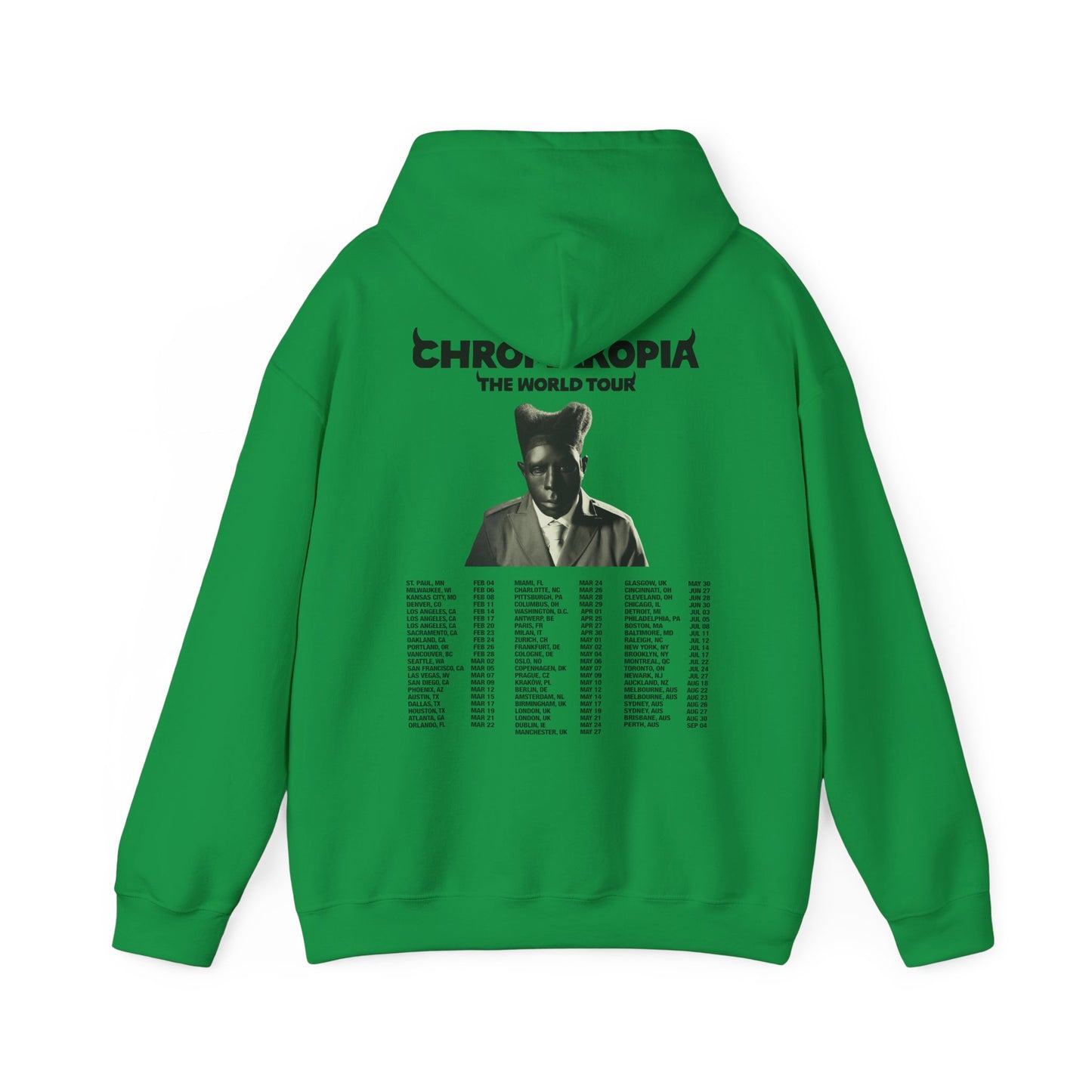 CHROMAKOPIA TOUR MERCH - CHROMAKOPIA GREEN TOUR HOODIE